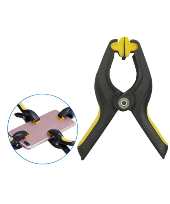 Abrazadera de fijacion para pantallas 4 (unidades)