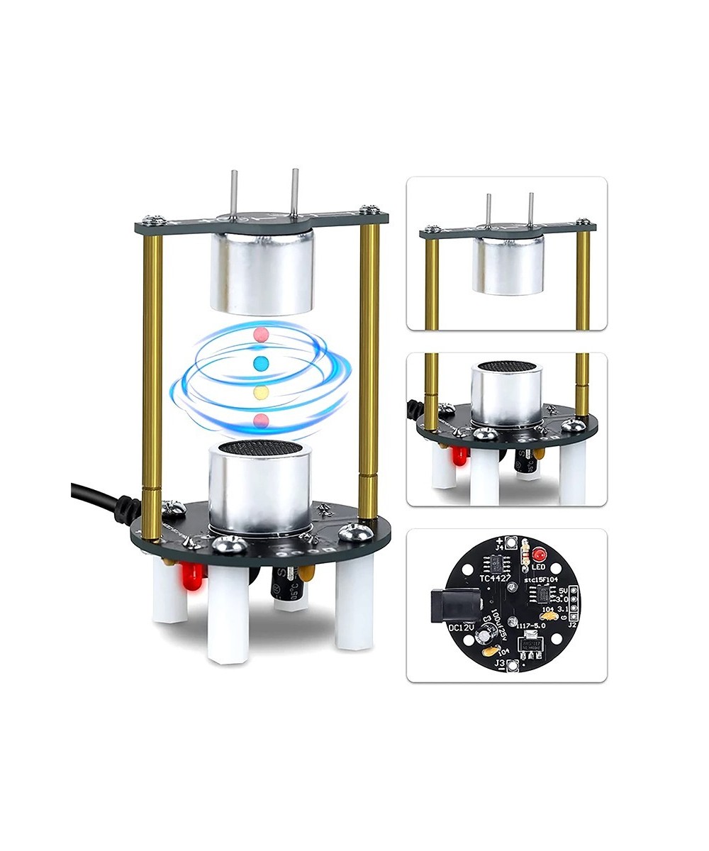 Experimento de electricidad de levitacion ultrasonico DIY 12V DC 40KHz