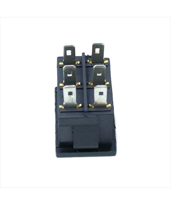 Interruptor KCD1 On/Off 250VAC 6A 6 pines 21X15X13.2mm