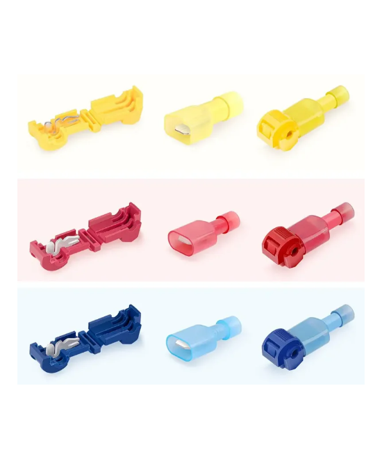 Conector con Terminal de Crimpado para Cable (2 Pares)