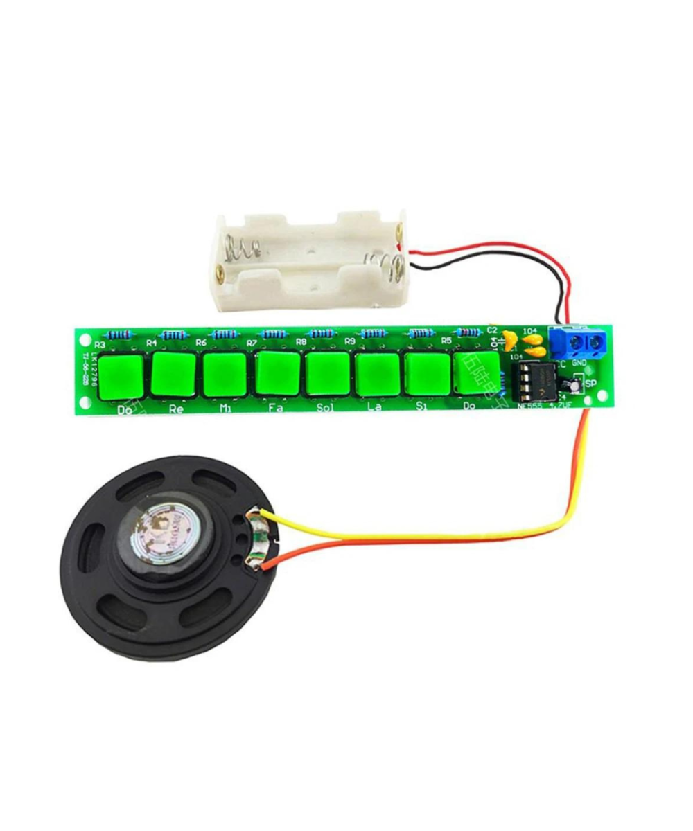 Experimento de electronica organo musical NE555 DIY