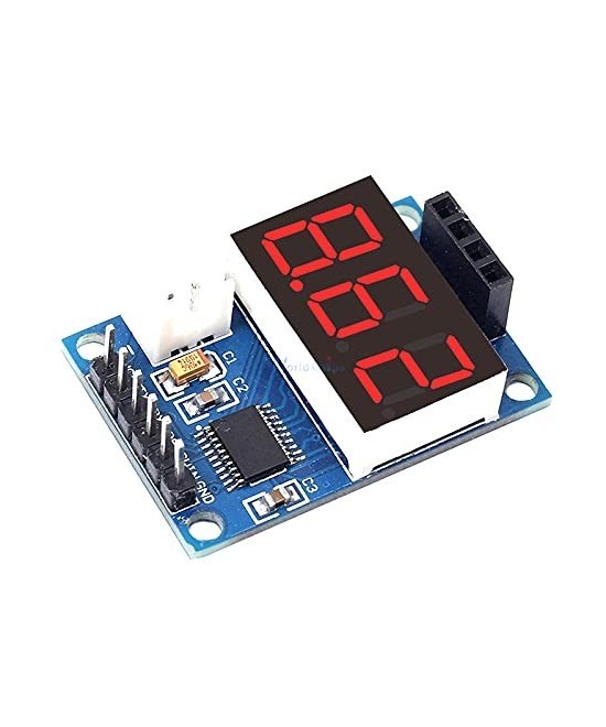 Modulo probador para sensor de distancia ultrasonico HC-SR04