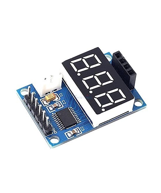 Modulo probador para sensor de distancia ultrasonico HC-SR04