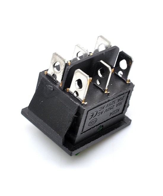 Interruptor KCD4 6 pines con luz