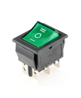 Interruptor KCD4 6 pines con luz