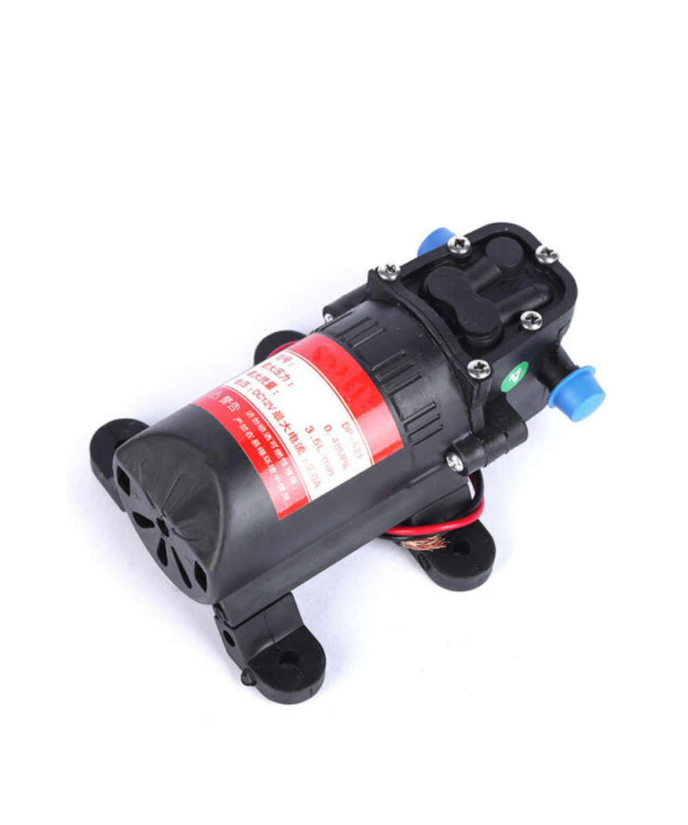 Bomba de agua con diafragma 12V