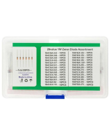 Diodos zener 28 valores 1W (5 UNIDADES)