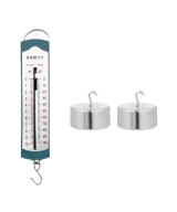 Dinamometro Con dos pesas de 50 gramos