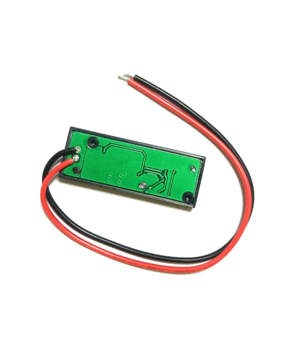 Indicador de voltaje en baterias de acido y litio