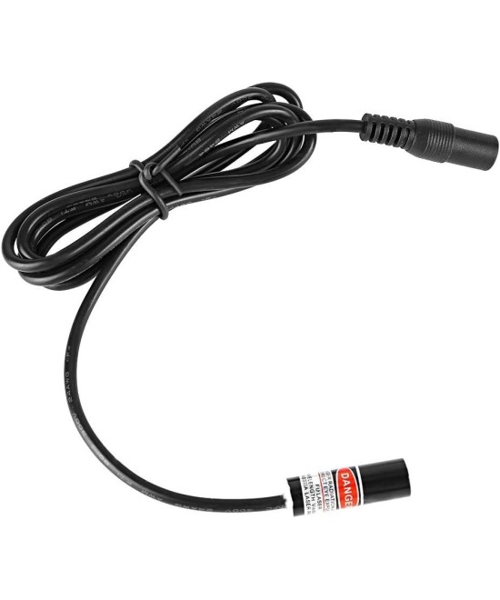 Diodo laser HUNST 25mm rojo 5V para grabadora laser