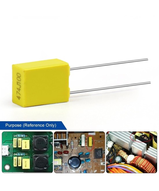 Capacitor de protección de Polipropileno 100V