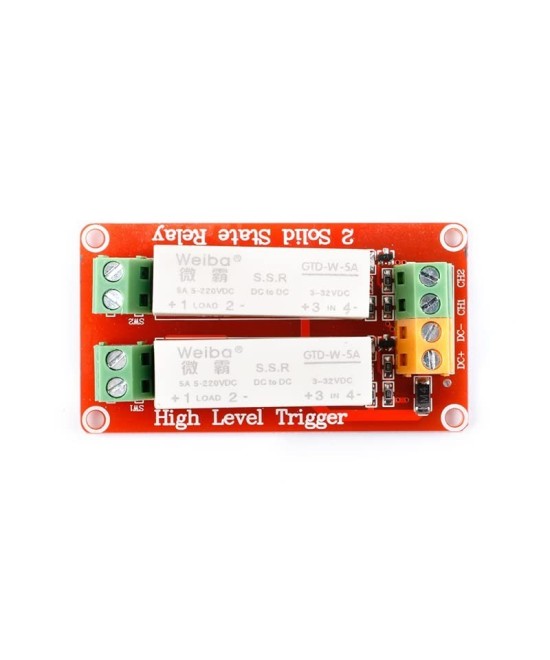 Rele de estado solido 5A 2 canales