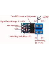 Modulo de control PWM para motor 400W 15A 5V-36V