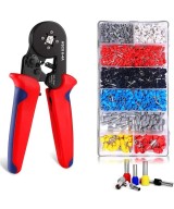 Crimpadora con Terminales de Empalme Rapido 8-20 AWG HSC8 6-4A