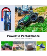 Bateria Tipo Lipo recargable Zeee 7.4V 2S 7200MAH 120C 53.28Wh