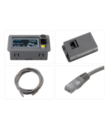 Medidor de corriente con pantalla LCD