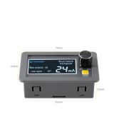 Medidor de corriente con pantalla LCD