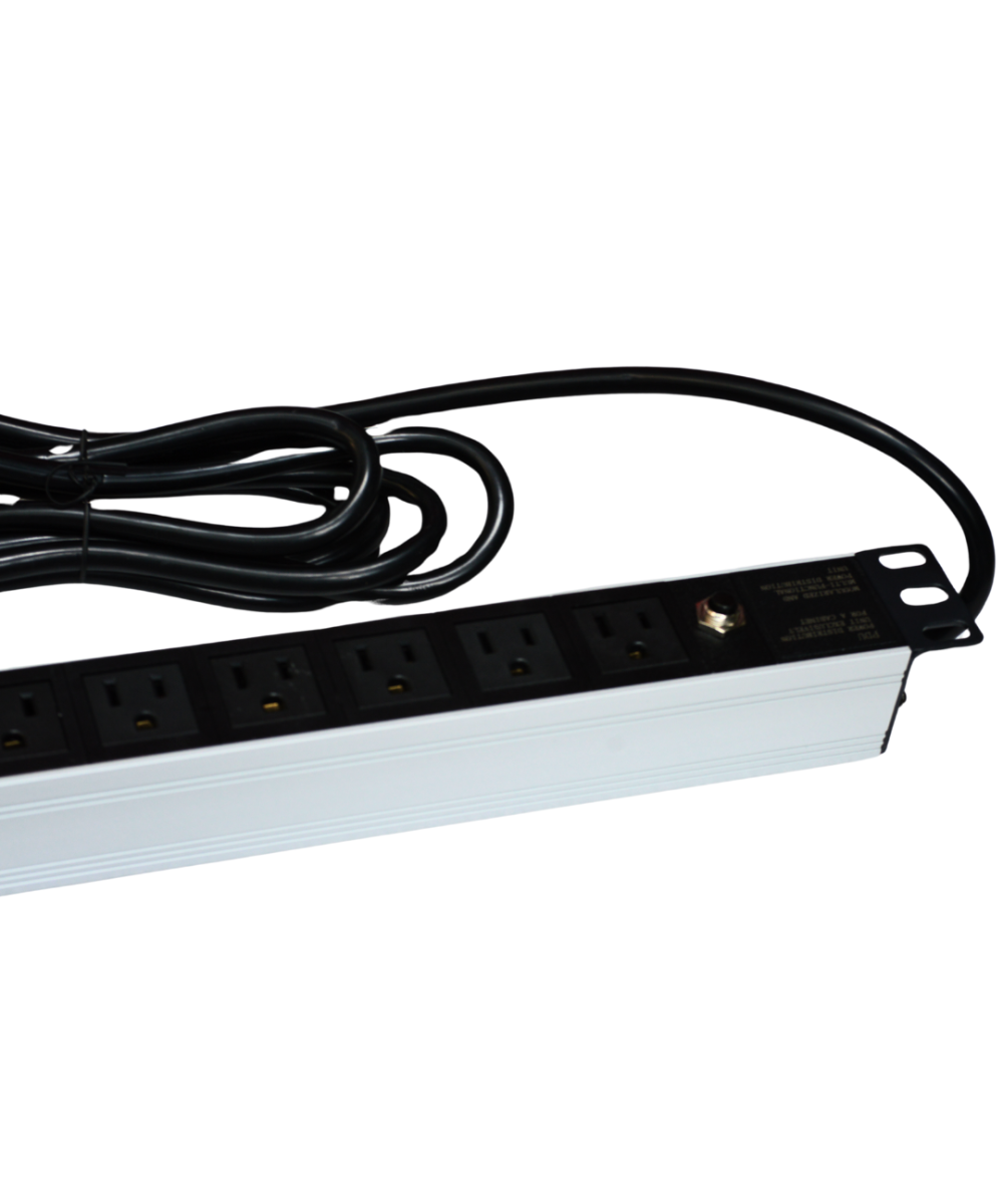 PDU horizontal de 10 tomas 15A
