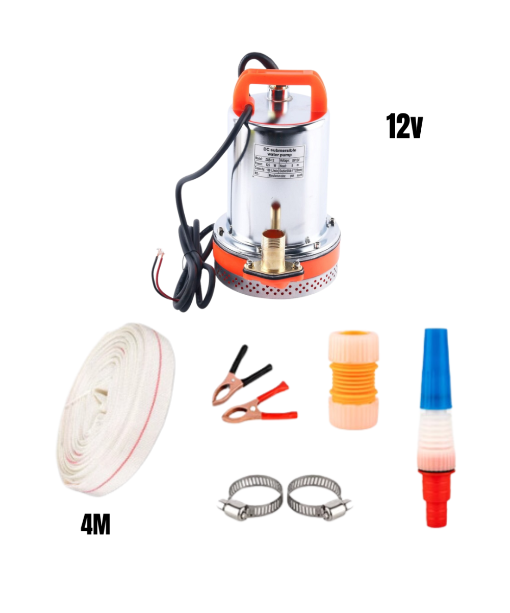 Bomba Sumergible ZQB-12 100L/min 12/24VDC 120W -150W