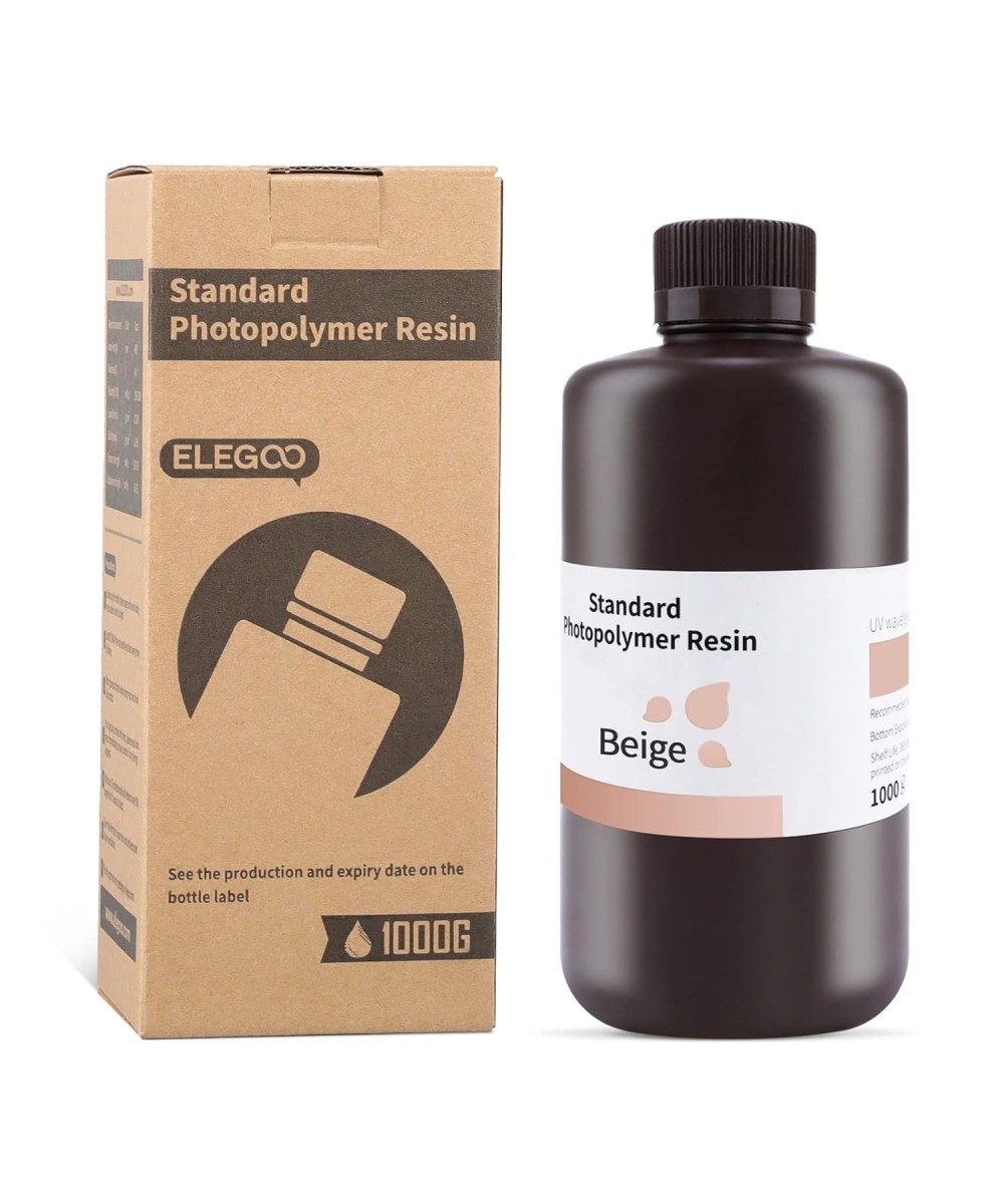 Resina de fotopolímero de curado UV ELEGOO 1000g 405nm para impresoras 3D