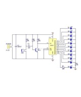 Modulo control de Voz LED DIY CD4017