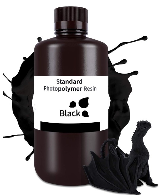 Resina de fotopolímero de curado UV ELEGOO 1000g 405nm para impresoras 3D