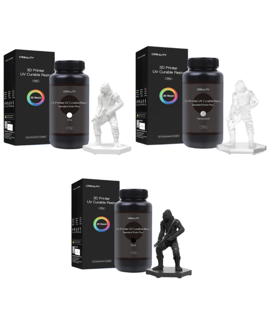 Resina UV de Curado 3D Creality 500 Gramos