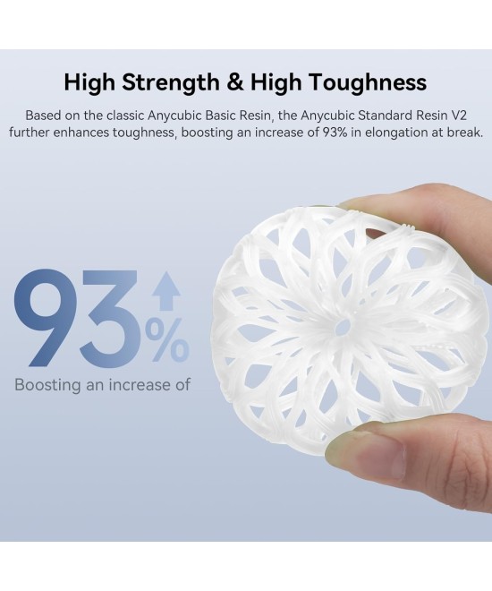 Resina UV ANYCUBIC 500g  para impresoras 3D Standard