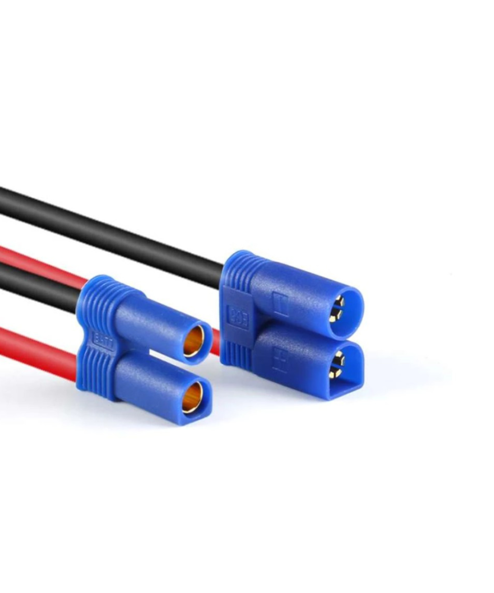 Conector EC3/EC5/EC8 Hembra Macho con cable