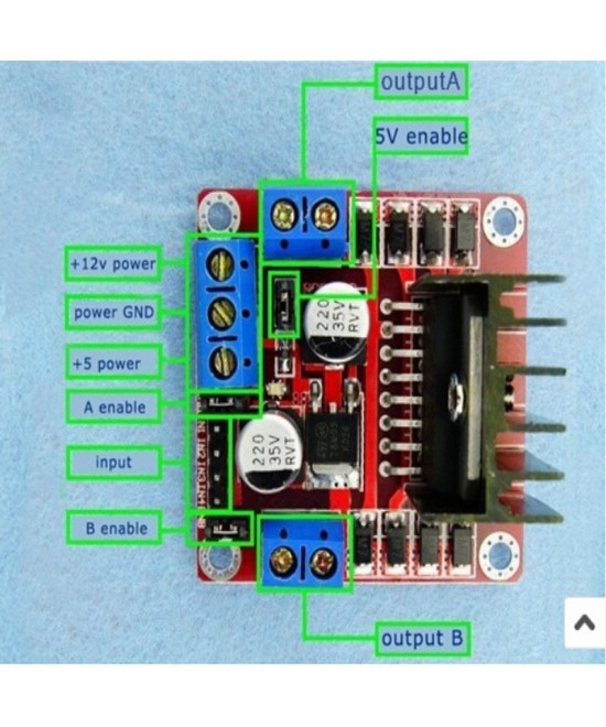 Modulo Puente H Doble L298N