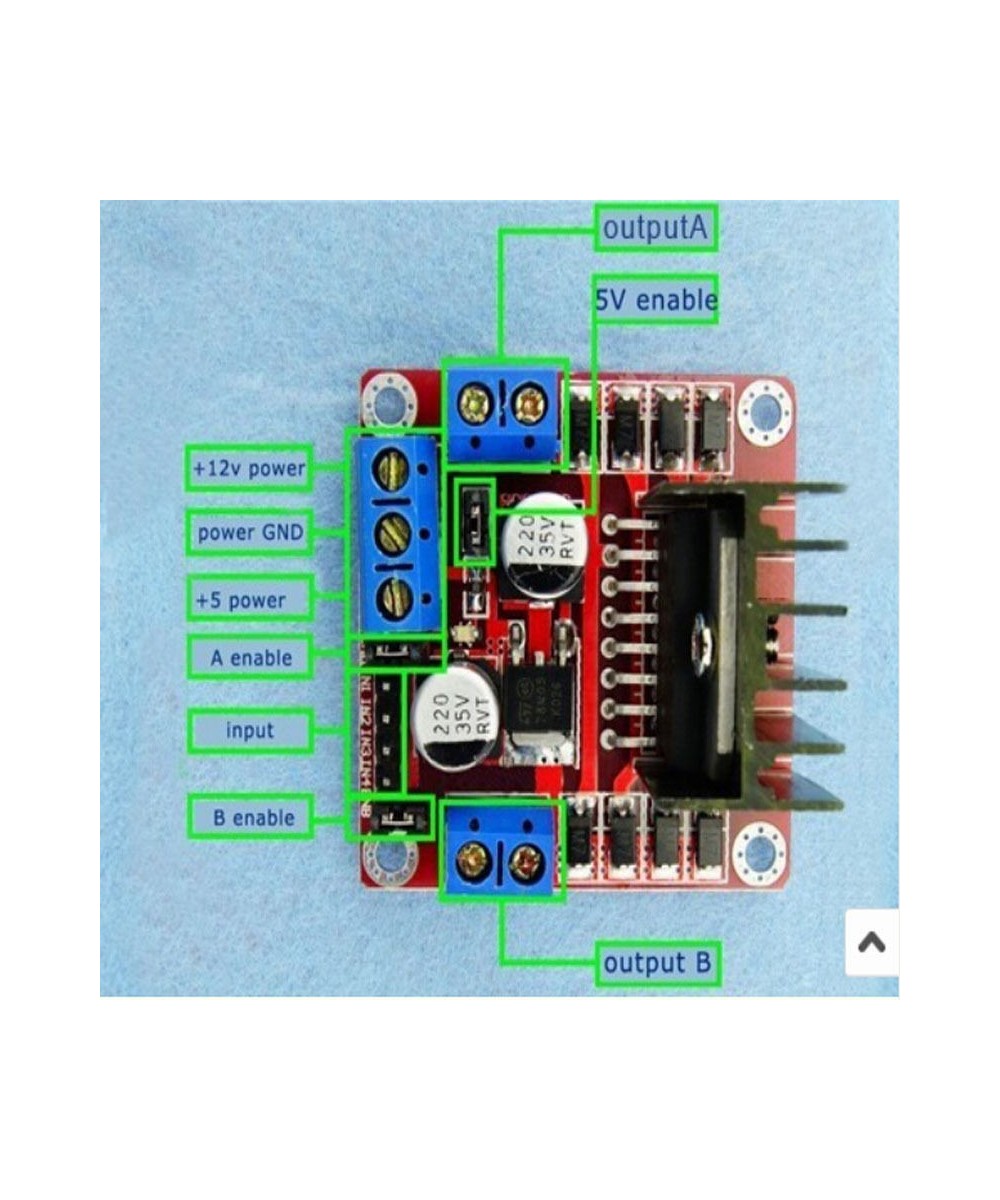 Modulo Puente H Doble L298N