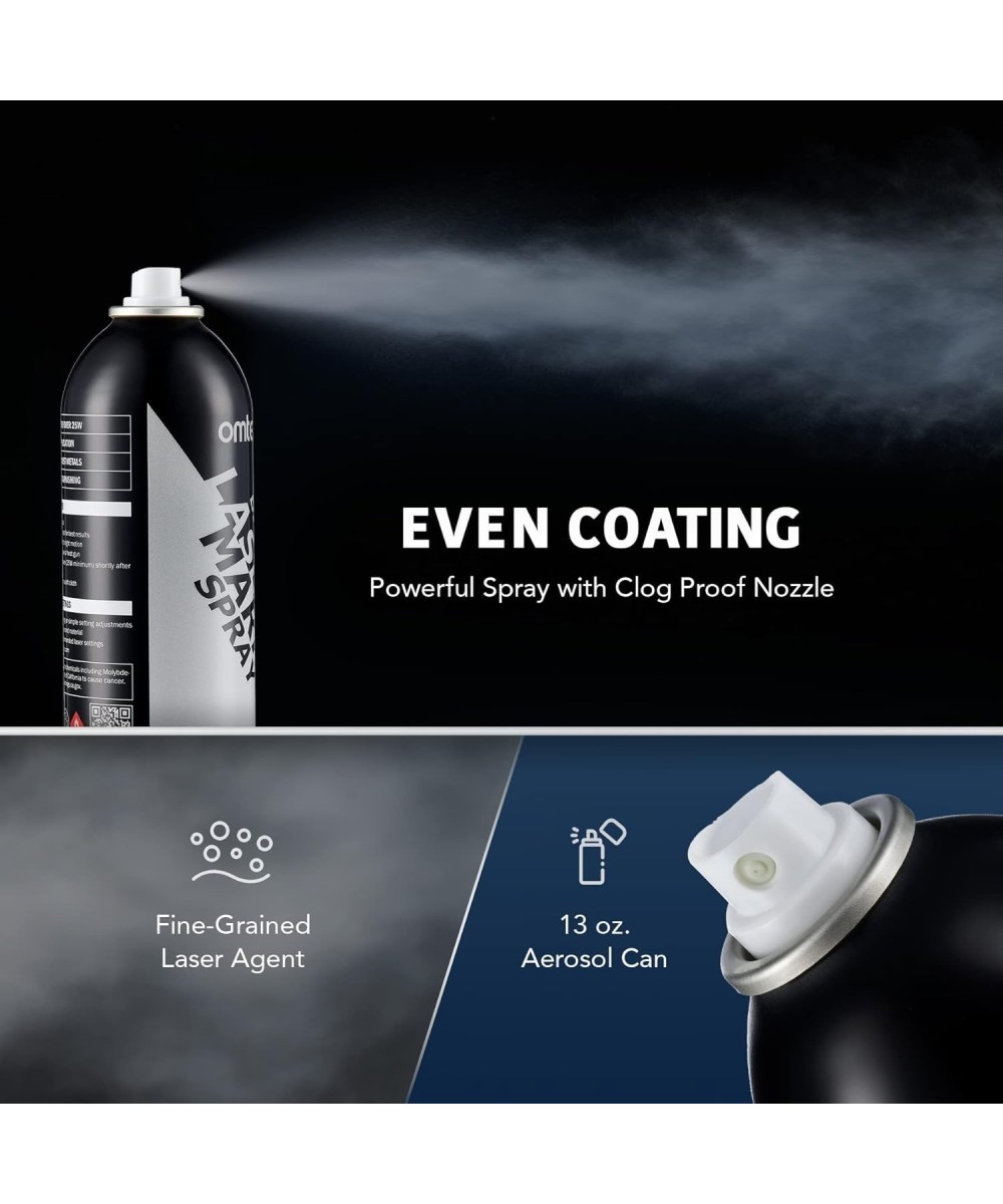 Spray OMTECH para grabadora laser color negro