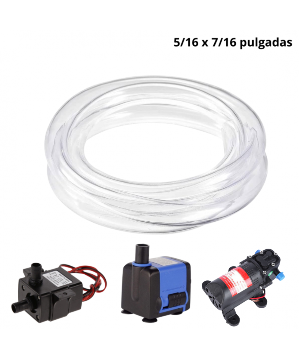 Manguera Flexible 5/16 x 7/16 pulgadas - 1 Metro