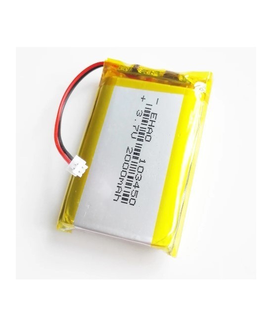 Bateria Tipo LiPo recargable 3.7V 2000mAh