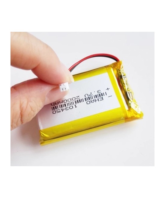 Bateria Tipo LiPo recargable 3.7V 2000mAh