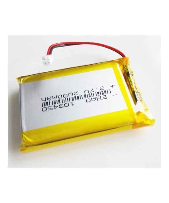 Bateria Tipo LiPo recargable 3.7V 2000mAh