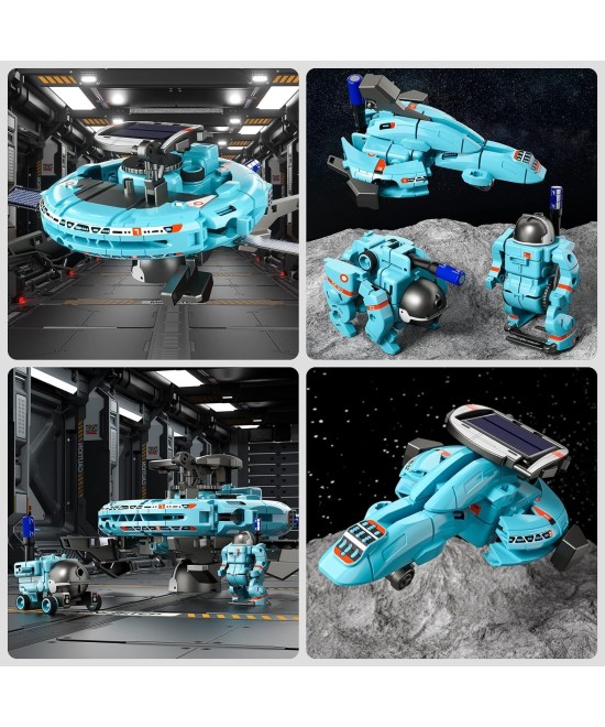 Flota Espacial 6 en 1 Recargable con Energia Solar Lucky Doug