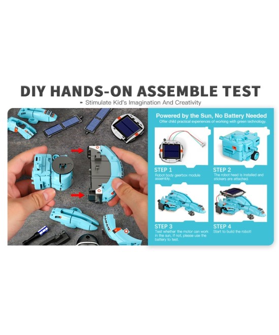 Flota Espacial 6 en 1 Recargable con Energia Solar Lucky Doug