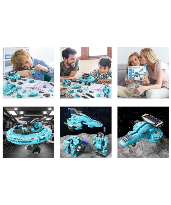 Flota Espacial 6 en 1 Recargable con Energia Solar Lucky Doug