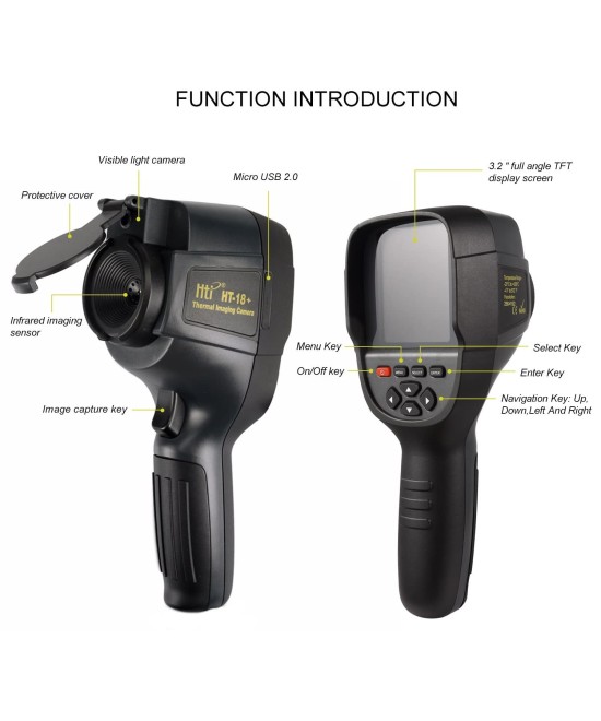 Camara Termografica recargable HTI HT-18+
