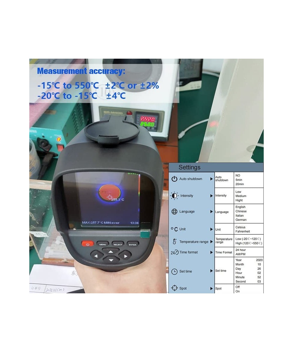 Camara Termografica recargable HTI HT-18+