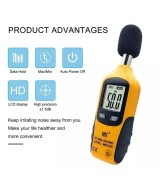Medidor de intensidad del sonido SONOMETRO HTI HT-80A