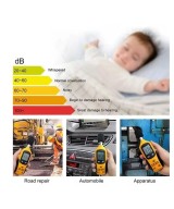 Medidor de intensidad del sonido SONOMETRO HTI HT-80A