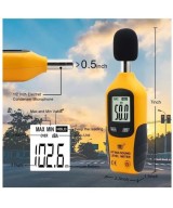 Medidor de intensidad del sonido SONOMETRO HTI HT-80A