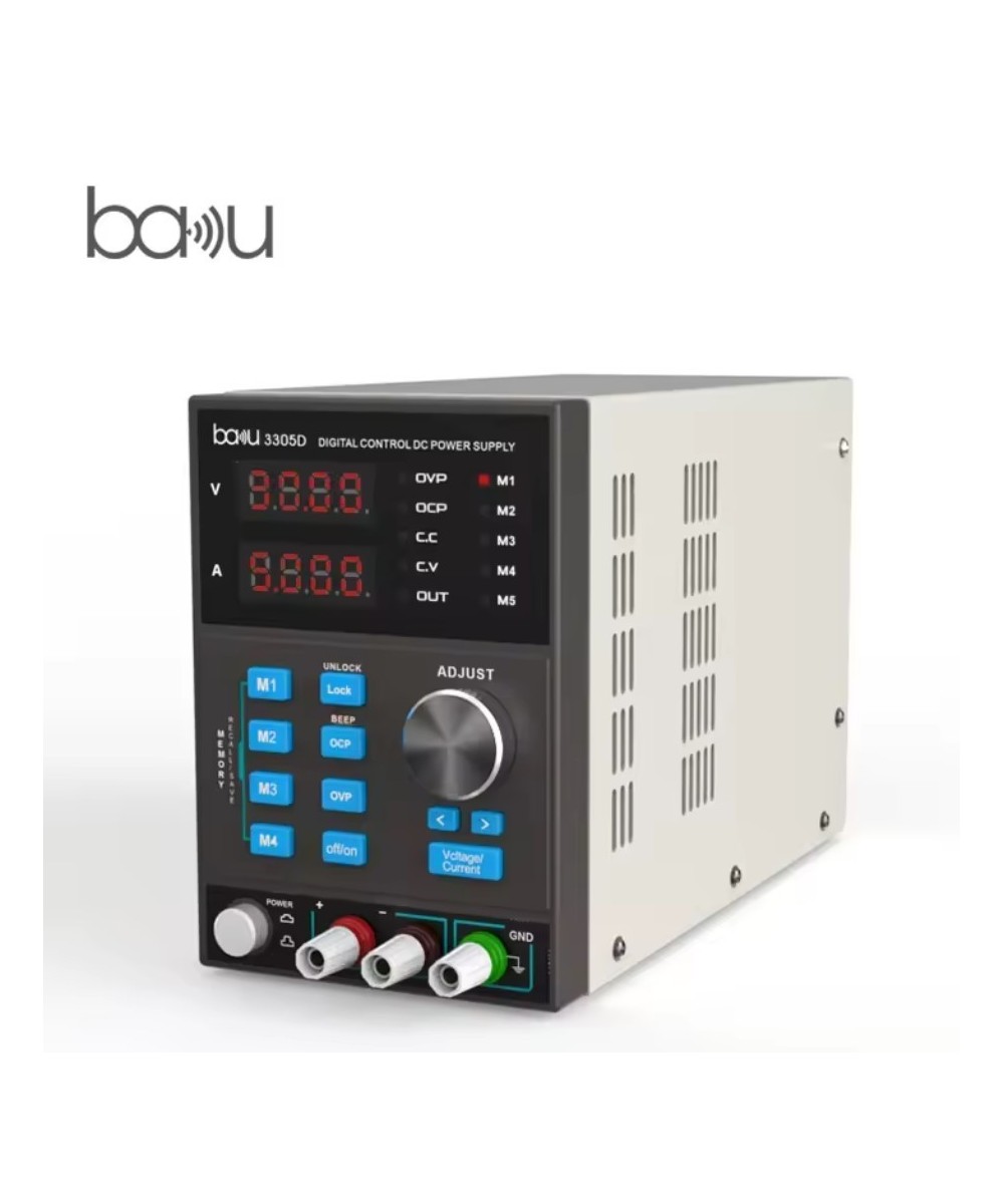 Fuente de alimentación variable 30V 5A BAKU BK-3305D