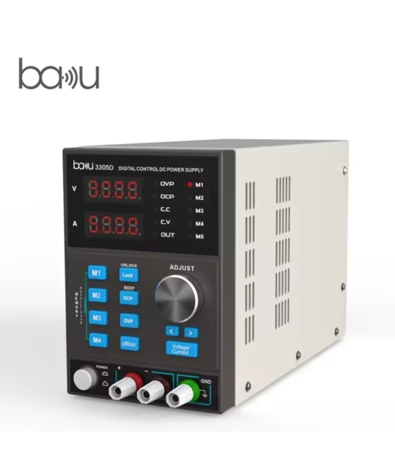 Fuente de alimentación variable 30V 5A BAKU BK-3305D