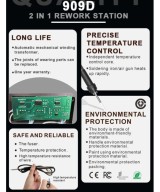 Estacion de Soldadura 2 en 1 BAKU BK-909D