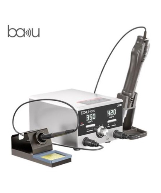 Estacion de Soldadura 2 en 1 BAKU BK-909D
