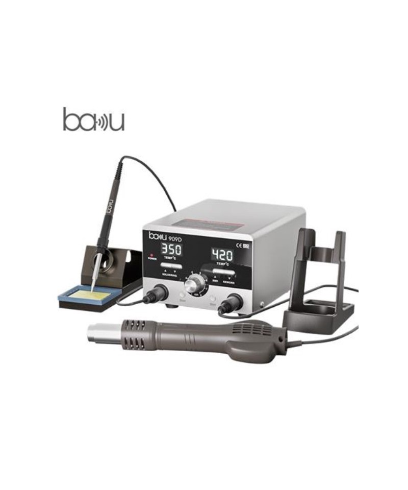 Estacion de Soldadura 2 en 1 BAKU BK-909D
