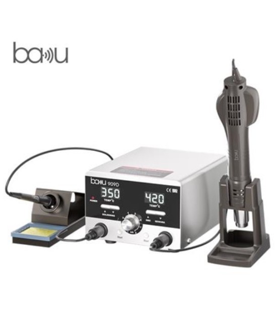 Estacion de Soldadura 2 en 1 BAKU BK-909D